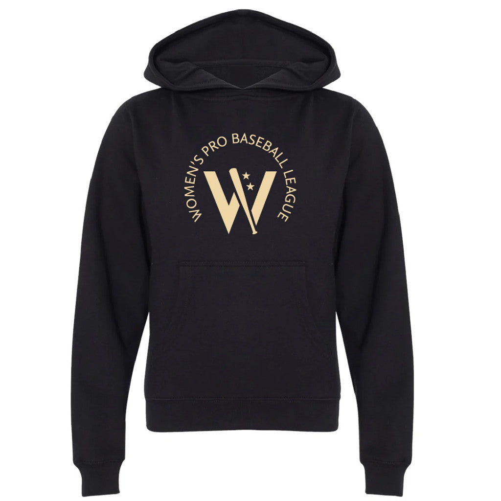 Women's Pro Baseball League Merch 2026 WPBL League Hoodie Black Cool Baseball Gifts - Merchluma
