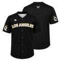 Women's Pro Baseball League Merch WPBL 2026 Los Angeles Queens Away Jersey Fan Gear Black - Merchluma