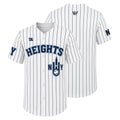 Women's Pro Baseball League Merch WPBL 2026 New York Heights Home Striped Jersey Gift For Fans - Merchluma