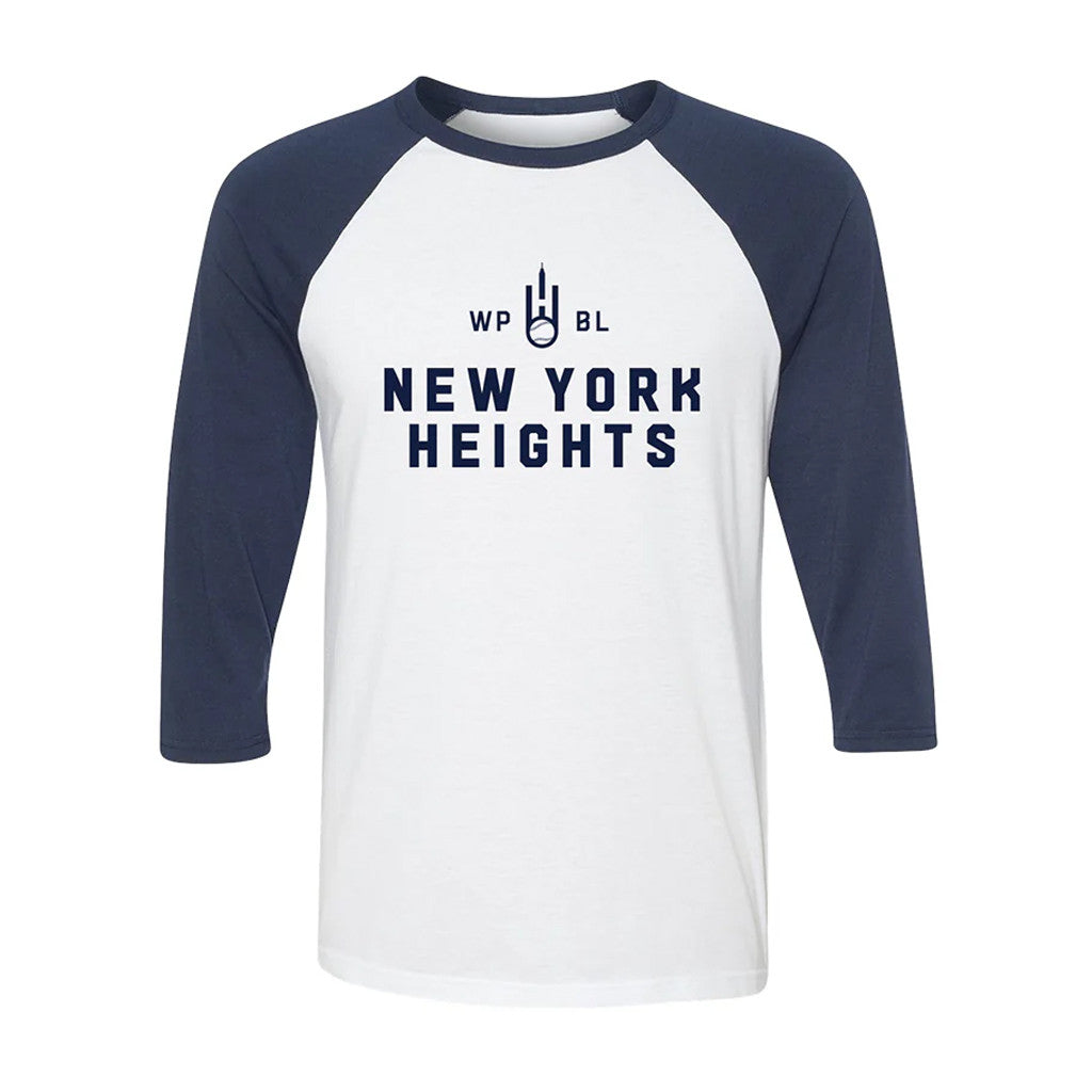 Women's Pro Baseball League Merch WPBL 2026 New York Heights Raglan Shirt Gifts For Fans - Merchluma