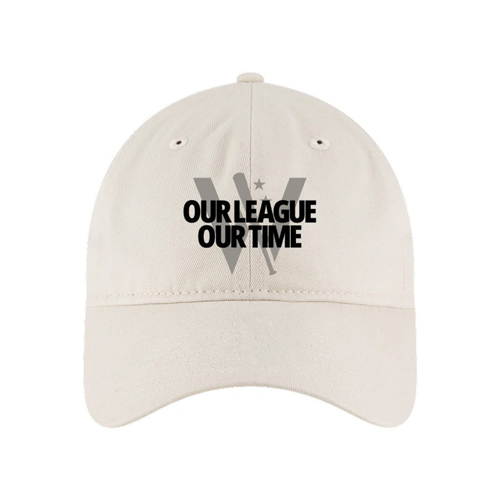 Women's Pro Baseball League Merch WPBL 2026 Our League Our Time Hat Embroidered Gift For Fans - Merchluma