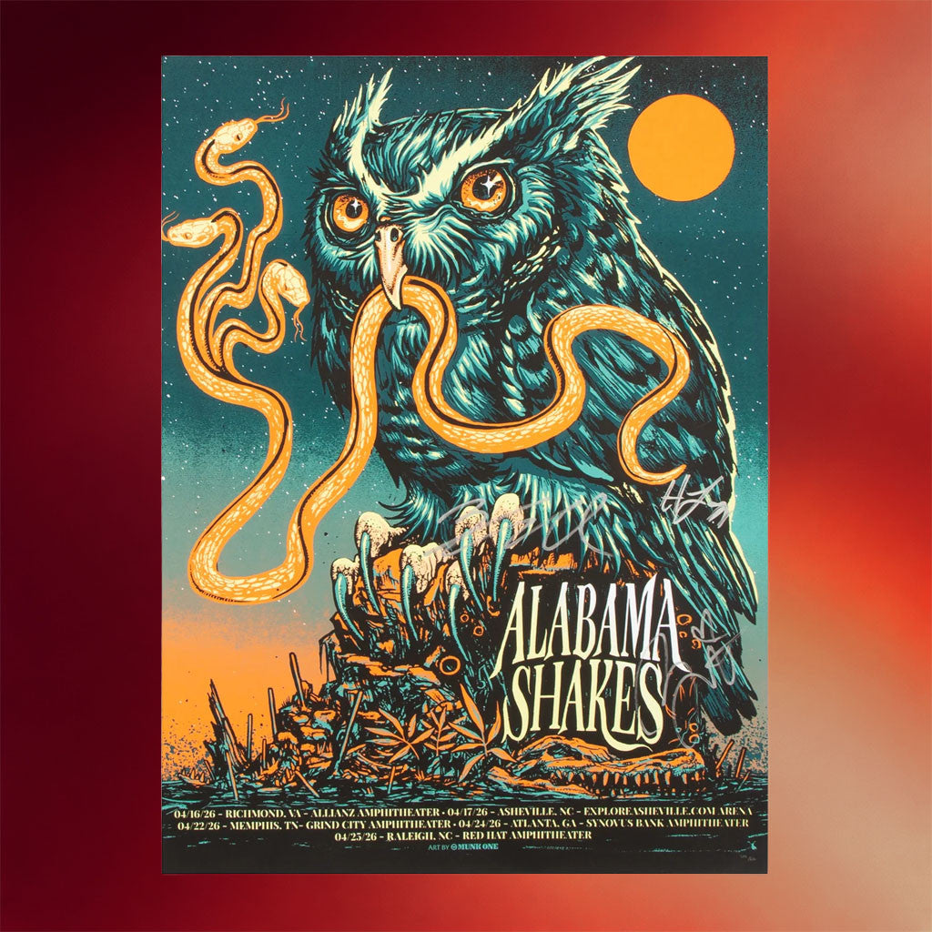 Alabama Shakes Merch 2026 April 2026 VIP Poster Wall Art Decor Gift For Rock Band Fans - Merchluma