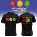 Blink-182 Merch 2026 Take Off Your Pants And Jacket 25Th Anniversary Day T-Shirt Fan Gear Black - Merchluma