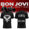 Bon Jovi Forever Tour 2026 T-Shirt Bon Jovi Merch Gifts For A Rock Music Lover - Merchluma