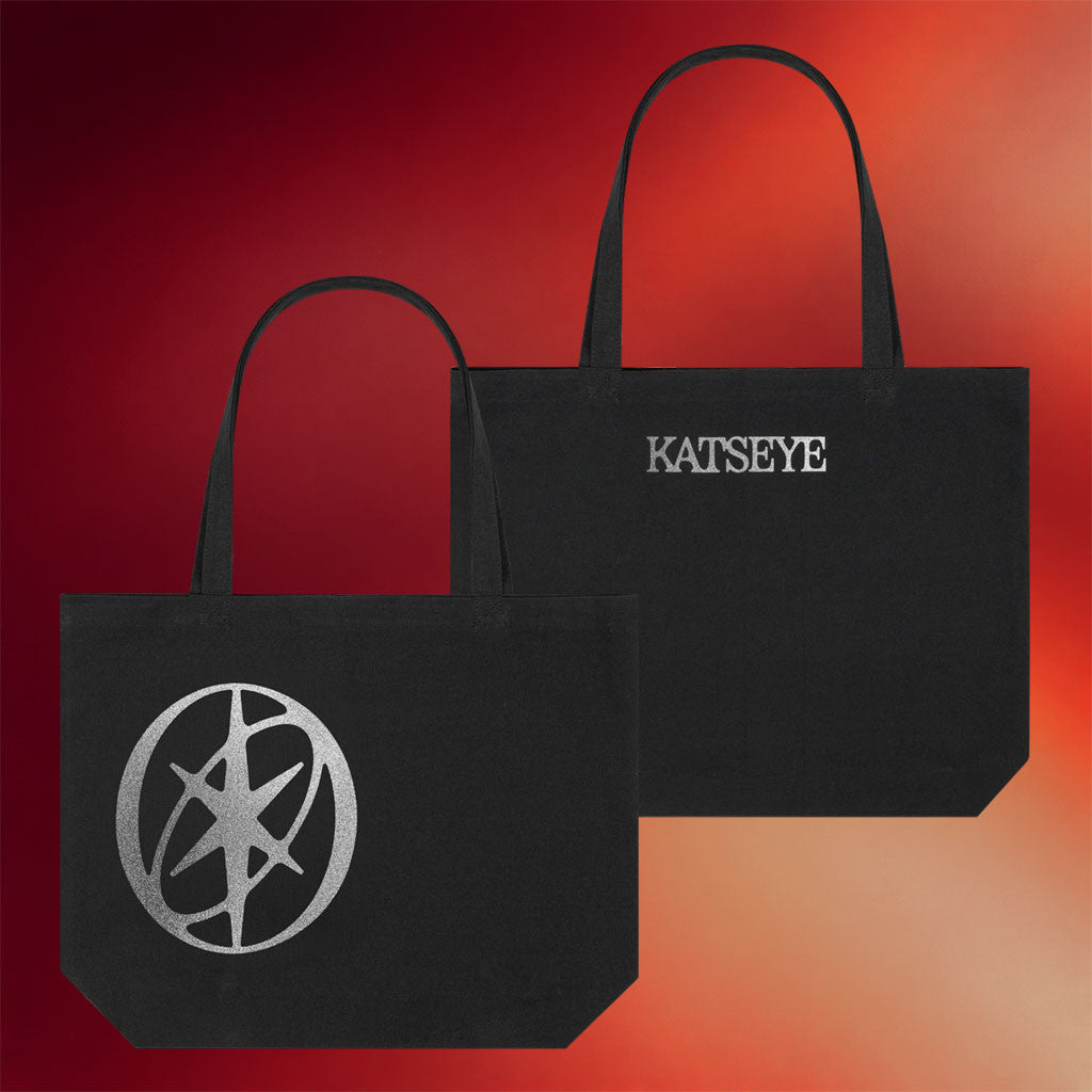 Katseye Merch 2026 Katseye Silver Logo Tote Bag Eyekons Merch Gift Ideas For Besties - Merchluma