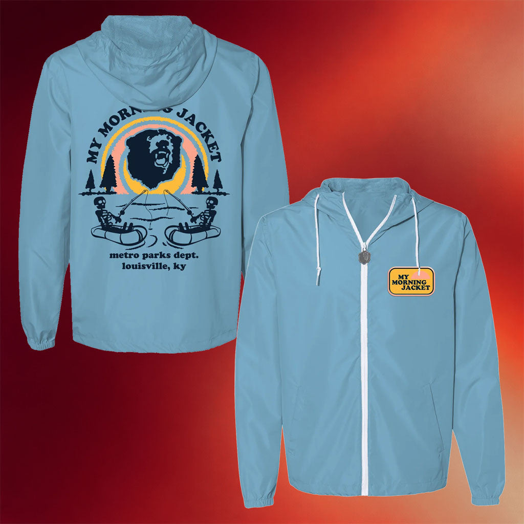 My Morning Jacket Merch 2026 Metro Parks Float Trip Windbreaker Jacket Best Gift For Dad - Merchluma