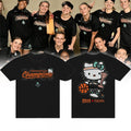 New York Liberty x Hello Kitty 2026 WNBA Commissioner's Cup Champions Shirt Fan Merch Black - Merchluma
