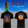 RUSH Band Merch 2026 Fifty Something Tour At Kia Forum Los Angeles California T-Shirt Fan Gifts - Merchluma