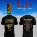 RUSH Fifty Something Tour 2026 T-Shirt RUSH Band Merch Music Lover Gift For Him - Merchluma