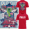 Philadelphia Phillies Old City Graphic T-Shirt 2026 Phillies Merch Cool Gift For Baseball Lover - Merchluma