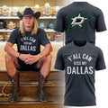 Dallas Stars X Erling Haaland Y'All Can Kiss My Dallas T-Shirt Dallas Stars Merch Fans Gifts - Merchluma