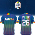 Houston Astros Pride Night 2026 Shirt Houston Astros Merch Gift For LGBTQ Friends - Merchluma
