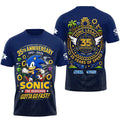 Sonic The Hedgehog 35Th Anniversary Forever Fast T-Shirt Sonic The Hedgehog Merch Gifts - Merchluma