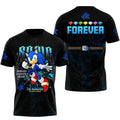 Sonic The Hedgehog 35Th Anniversary Shirt Forever Fast T-Shirt Sonic The Hedgehog Merch 2026 - Merchluma