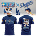 Los Angeles Dodgers X One Piece Night 2026 T-Shirt LA Dodgers Merch Gifts For Anime Fan - Merchluma
