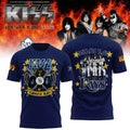 Tampa Bay Rays X KISS Forever Band Tour 2026 T-Shirt KISS Band Tour Merch Gift For Fans - Merchluma