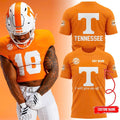 Personalized Tennessee Volunteers Football New 2026 T-Shirt Volunteers Merch Football Fan Gifts - Merchluma