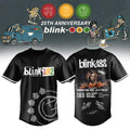 Blink 182 New EU Shows 2026 Signature Baseball Jersey Blink 182 Merch Signed - Merchluma