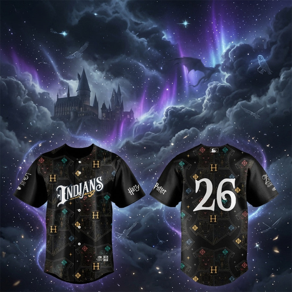 Indianapolis Indians X Harry Potter Night Baseball Jersey Indianapolis Indians Merch 2026 - Merchluma