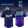 Kansas City Royals X KPop Demon Hunters 2026 Baseball Jersey KC Royals Merch Gift For Fans - Merchluma