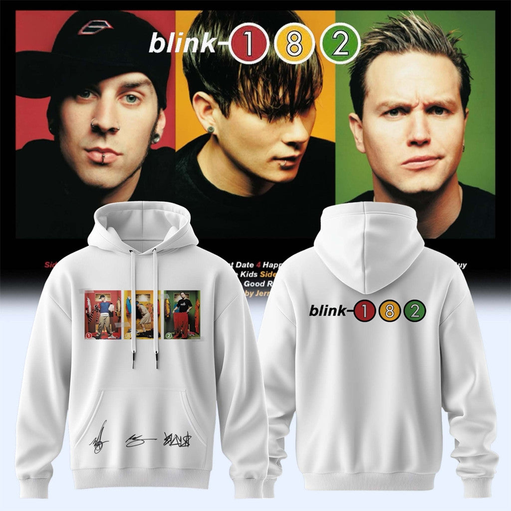 Blink-182 Take Off Your Pants And Jacket 25Th Anniversary Day Hoodie 2026 Blink-182 Merch - Merchluma
