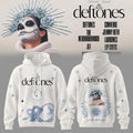 Dia De Los Deftones 2026 Hoodie White Dia De Los Deftones Merch Music Fan Gifts Ideas - Merchluma