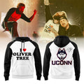 Uconn Huskies X Post Malone Big Ass Stadium Tour 2026 Hoodie I Love Oliver Tree Hoodie Fan Merch - Merchluma
