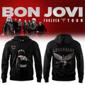 Bon Jovi Forever Tour 2026 Hoodie Legendary Forever Hoodie Bon Jovi Merch Fan Gifts - Merchluma