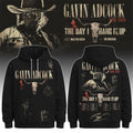 Gavin Adcock Steer Skull Hoodie Gavin Adcock Tour 2026 Merch Signature Gift For Music Fans - Merchluma