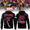 Houston Texans X Amazing Spider Man Edition Hoodie 2026 Houston Texans Merch Gift For Dudes - Merchluma