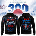 Los Angeles Dodgers Shohei Ohtani 300 Home Runs Cherry Blossom Hoodie Gift For Baseball Fan - Merchluma