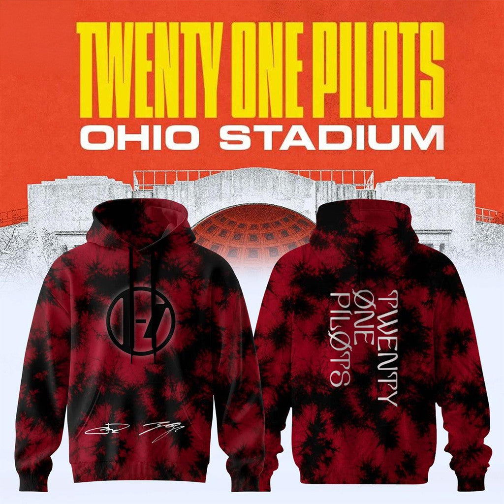 Twenty One Pilots 2026 Ohio Stadium Hoodie Twenty One Pilots Tour Merch Gift For Music Fans - Merchluma