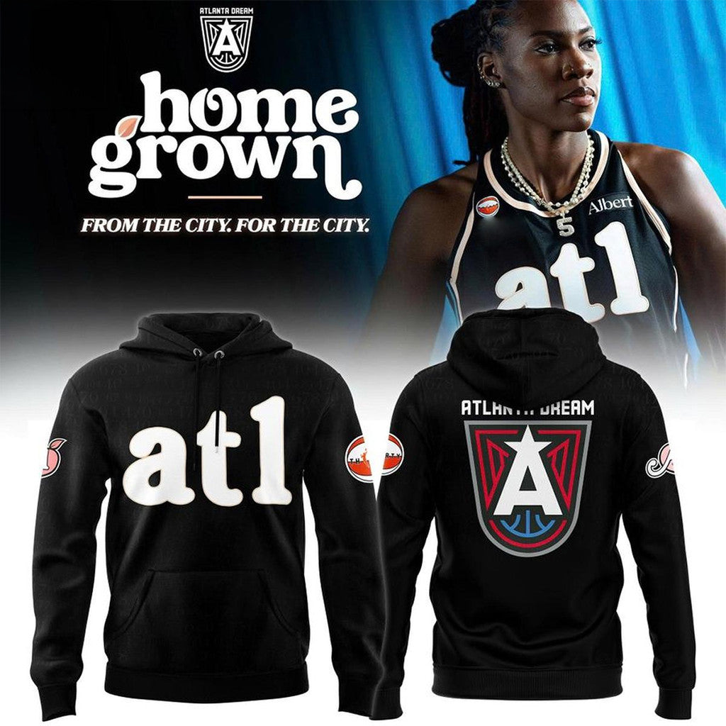 Atlanta Dream 2026 Home Grown Hoodie Atlanta Dream Merch Basketball Enthusiast Gifts - Merchluma