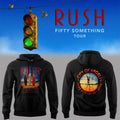 RUSH Band Merch 2026 Fifty Something Tour At Kia Forum Los Angeles California Hoodie Fan Gifts - Merchluma