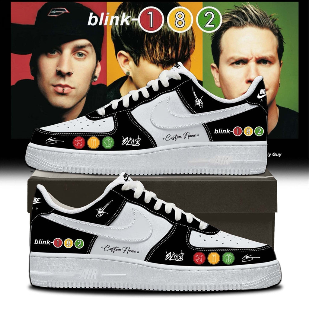 Personalized Blink-182 Merch 2026 Take Off Your Pants And Jacket 25Th Anniversary Day Sneakers - Merchluma