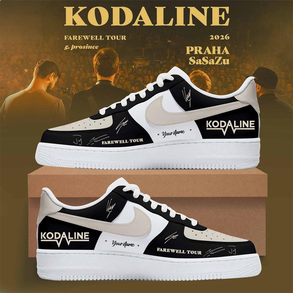 Custom Name Kodaline Farewell Tour 2026 Shoes Sneakers Signature Kodaline Merch Fan Gifts - Merchluma