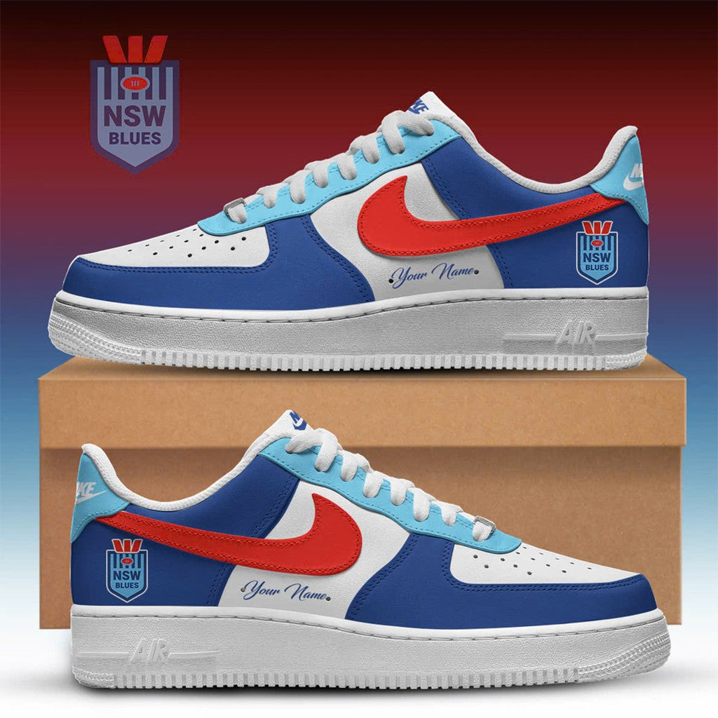 Personalized New South Wales Blues Shoes Sneakers 2026 NSW Blues Merch Gift For Husband - Merchluma