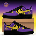 Personalized Los Angeles Sparks X Back 2 Black Shoes Sneakers LA Sparks Merch Gift For Fans - Merchluma