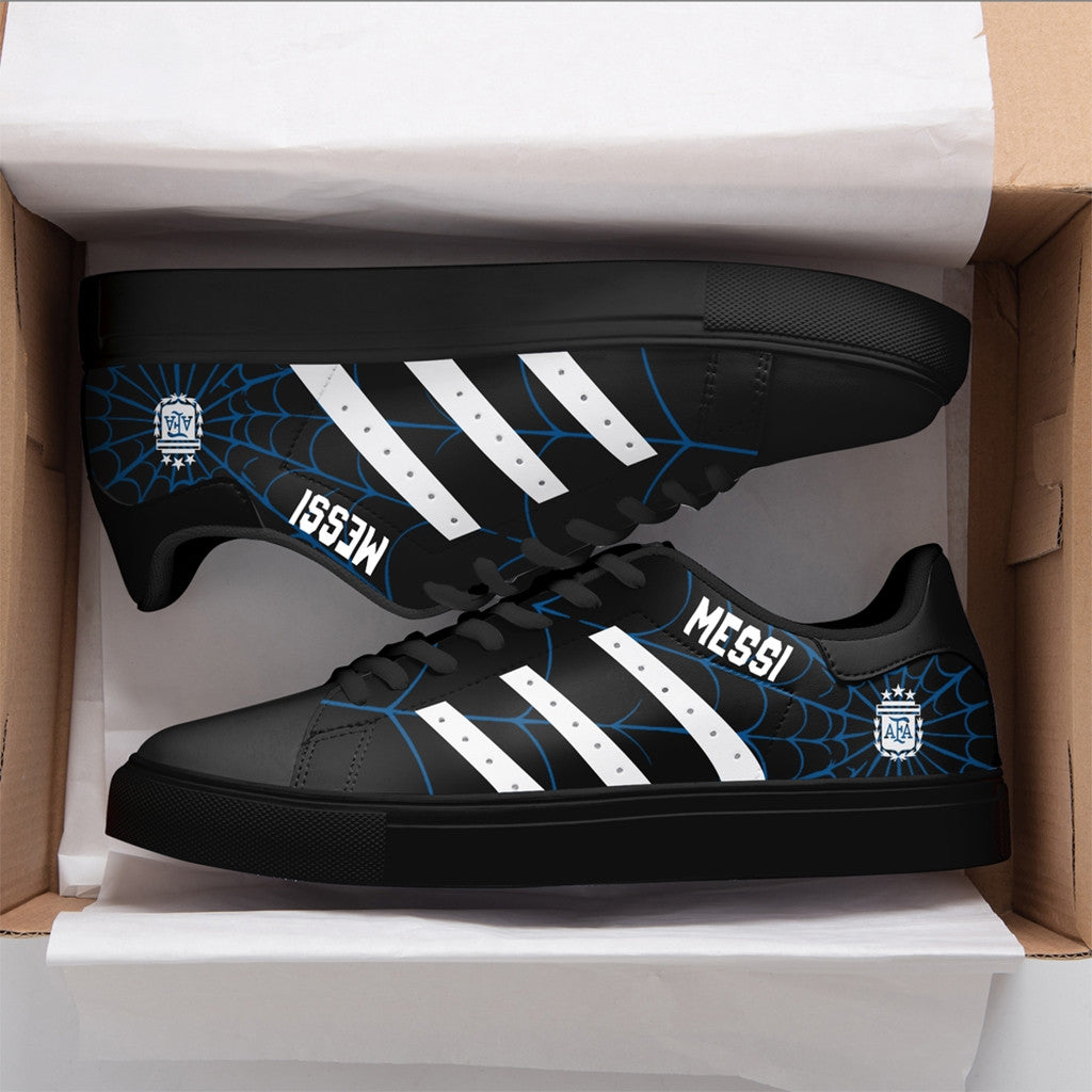 Lionel Messi X Spider Man 2026 Shoes Sneakers 2026 Lionel Messi Merch Gifts For Husband - Merchluma