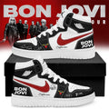 Custom Bon Jovi Forever Tour 2026 Signature Shoes Sneakers Bon Jovi Tour Merch Gift For Fans - Merchluma
