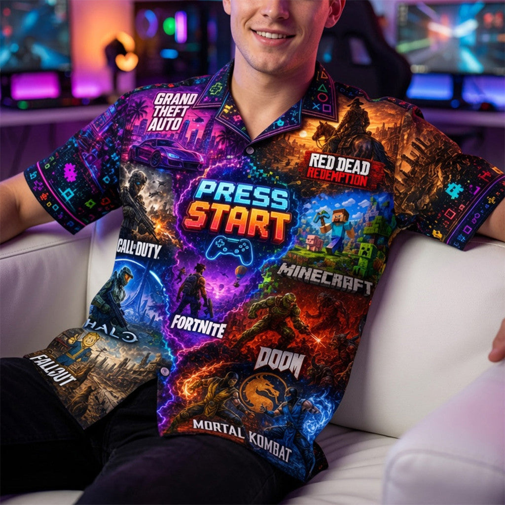 Legends Level Hawaiian Shirt 2026 Gifts For Gamers Birthday Ideas For Brothers - Merchluma