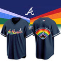 Atlanta Braves X Pride Night 2026 Jersey Atlanta Braves Merch Gift For Baseball Fans - Merchluma