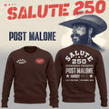 Post Malone Salute 250 Columbus OH Sweatshirt Post Malone Merch Present For Brother - Merchluma