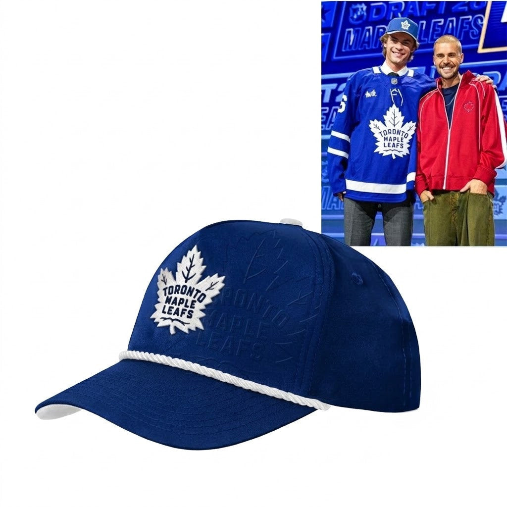 Gavin McKenna Toronto Maple Leafs Hat 2026 Gavin McKenna Merch Cool Gifts For Hockey Fans - Merchluma
