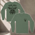 Bon Jovi Heart And Dagger Long Sleeve T-Shirt Bon Jovi Merch 2026 Gifts For Brothers - Merchluma