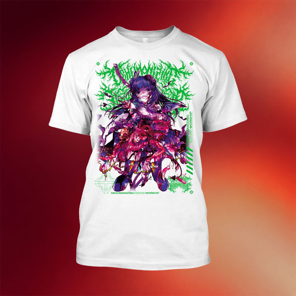 Dehumanizing Itatrain Worship Merch 2026 Yohane White T-Shirt Gifts Ideas For Besties - Merchluma
