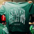 The Fall Off Tour Merch J Cole Shirt 2026 I Survived The Let Out T-Shirt Gift For Fans - Merchluma