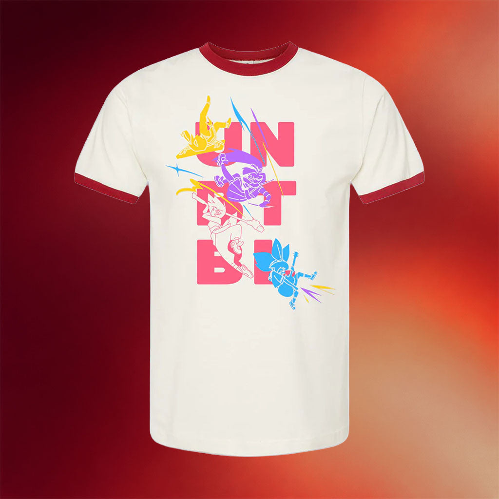 Iam8bit Merch 2026 Unbeatable Ringer Shirt Iam8bit T-Shirt Gifts Ideas For Besties - Merchluma