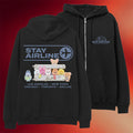 Stray Kids Merch 2026 SKZ Stay Airline Zip Hoodie Kpop Merch Gift For Besties - Merchluma