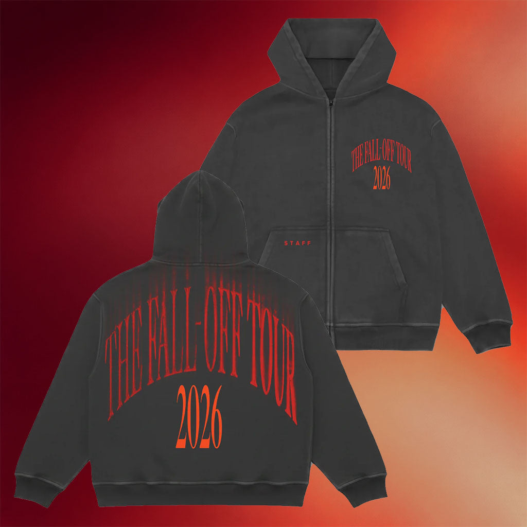 The Fall Off Tour Merch J Cole 2026 Zip Hoodie J Cole Concert Merch Gift For Fans - Merchluma